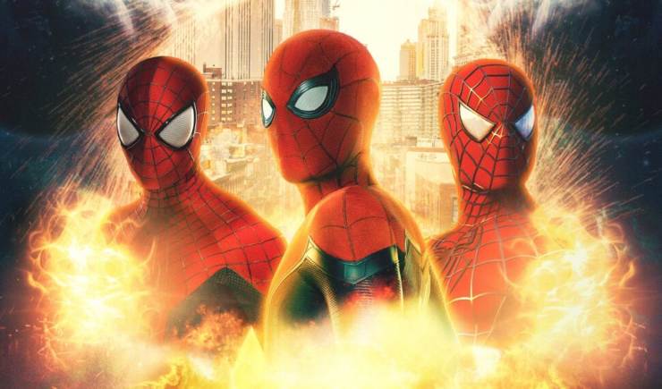 Spiderman Andrew Garflied e Tobey McGuire infiltrati al cinema