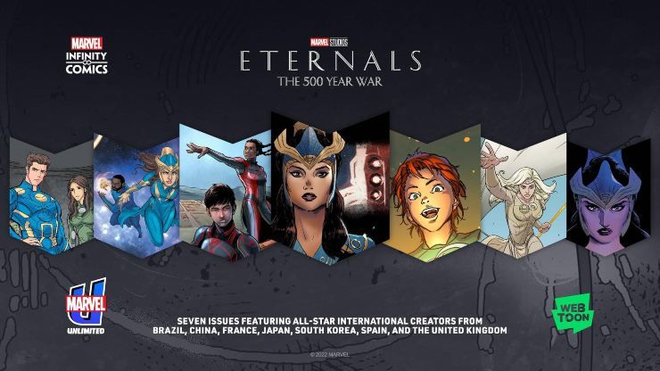 Eternals: nuovo fumetto digitale