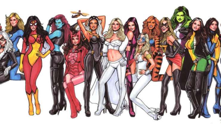 the ten sexiest Marvel actresses