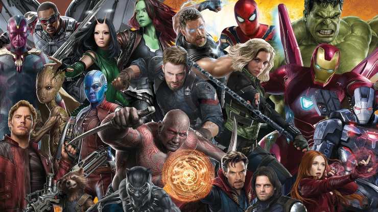 Marvel film di 50 ore con tutti i film del MCU