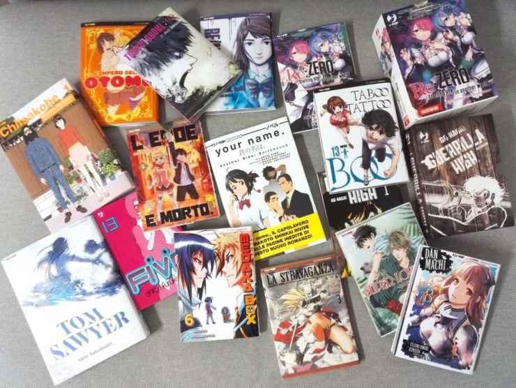 J-Pop: manga in uscita il 23 marzo