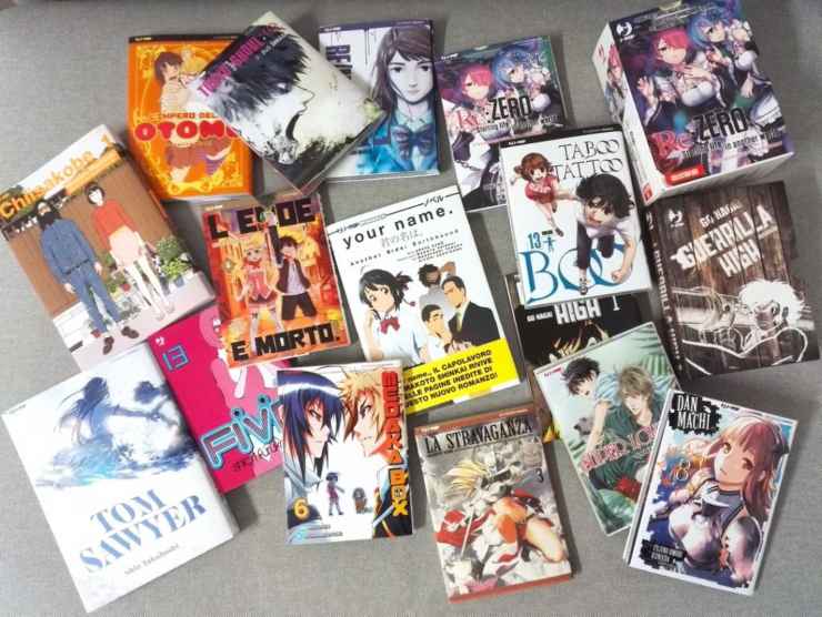 J-Pop: manga in uscita il 23 marzo