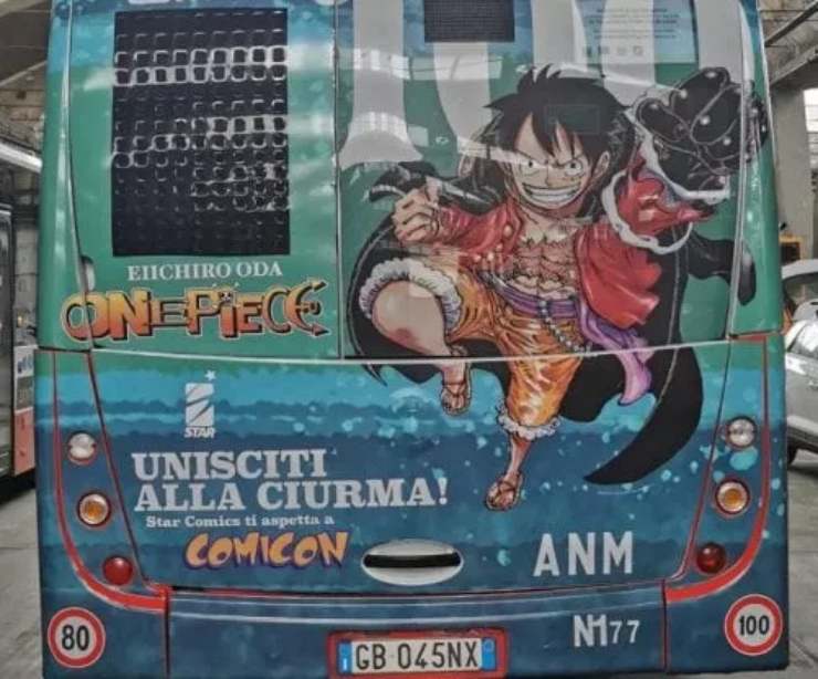 One Piece: tavola speciale per il Comicon