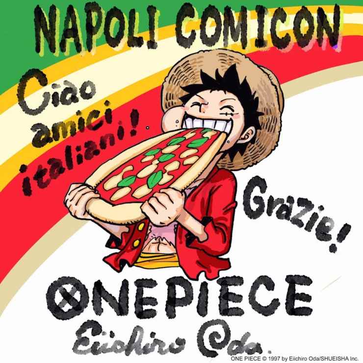 One Piece: tavola speciale per il Comicon