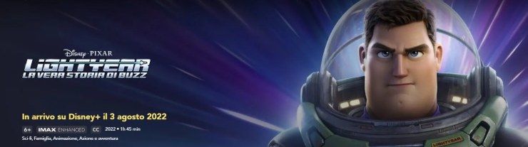 Lightyear: ecco quando la pellicola verrà distribuita su Disney+